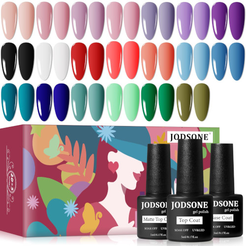 JODSONE Gel Nail Set 20 Colors